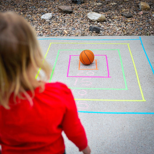 Spike Tape, 5-Pack (1/2 In x 20 Yds per roll)-Multi-Color