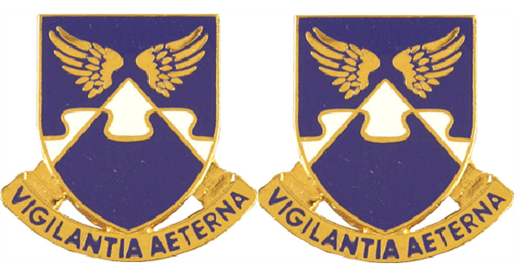 4th Aviation Battalion Distinctive Unit Insignia - Pair - Vigilantia Aeterna
