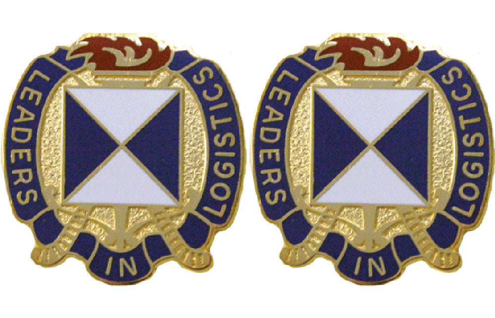 4th Support Center Distinctive Unit Insignia - Pair - Leaders In Logistics