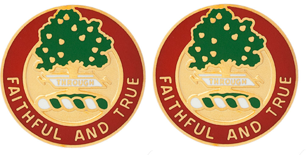 5th Field Artillery Distinctive Unit Insignia - Pair - Faithful And True