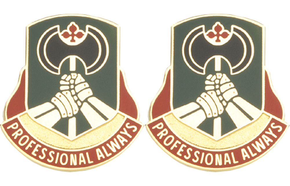 5th Military Police MP Battalion Distinctive Unit Insignia - Pair - Professional Always