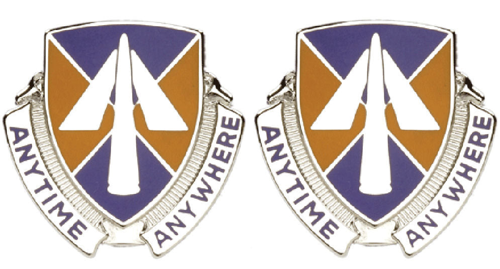 9th Aviation Distinctive Unit Insignia - Pair - Anytime Anywhere