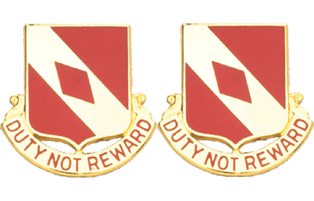 20th Field Artillery Distinctive Unit Insignia - Pair - Duty Not Reward