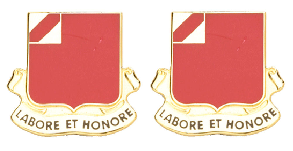 22nd Field Artillery Distinctive Unit Insignia - Pair - Labore Et Honore