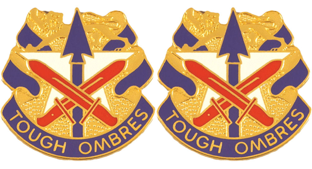 90thArmy Reserve Command (ARCOM) Distinctive Unit Insignia - Pair - Tough Ombres
