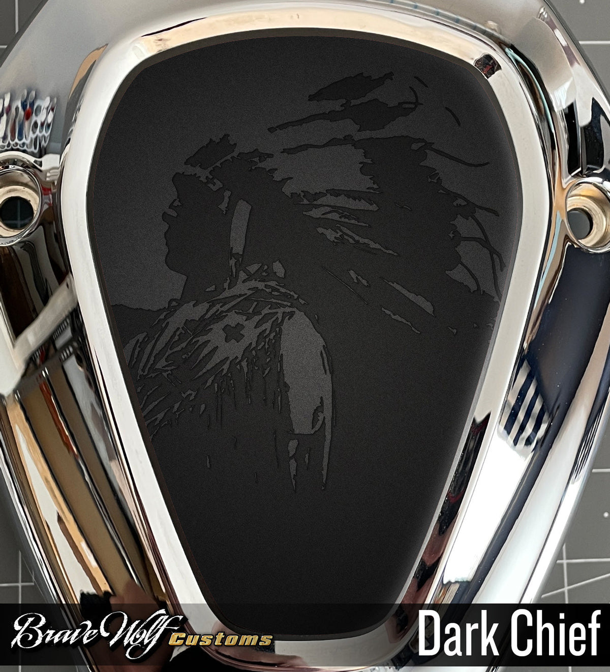 Powerplus V-Cover Decal - Dark Chief