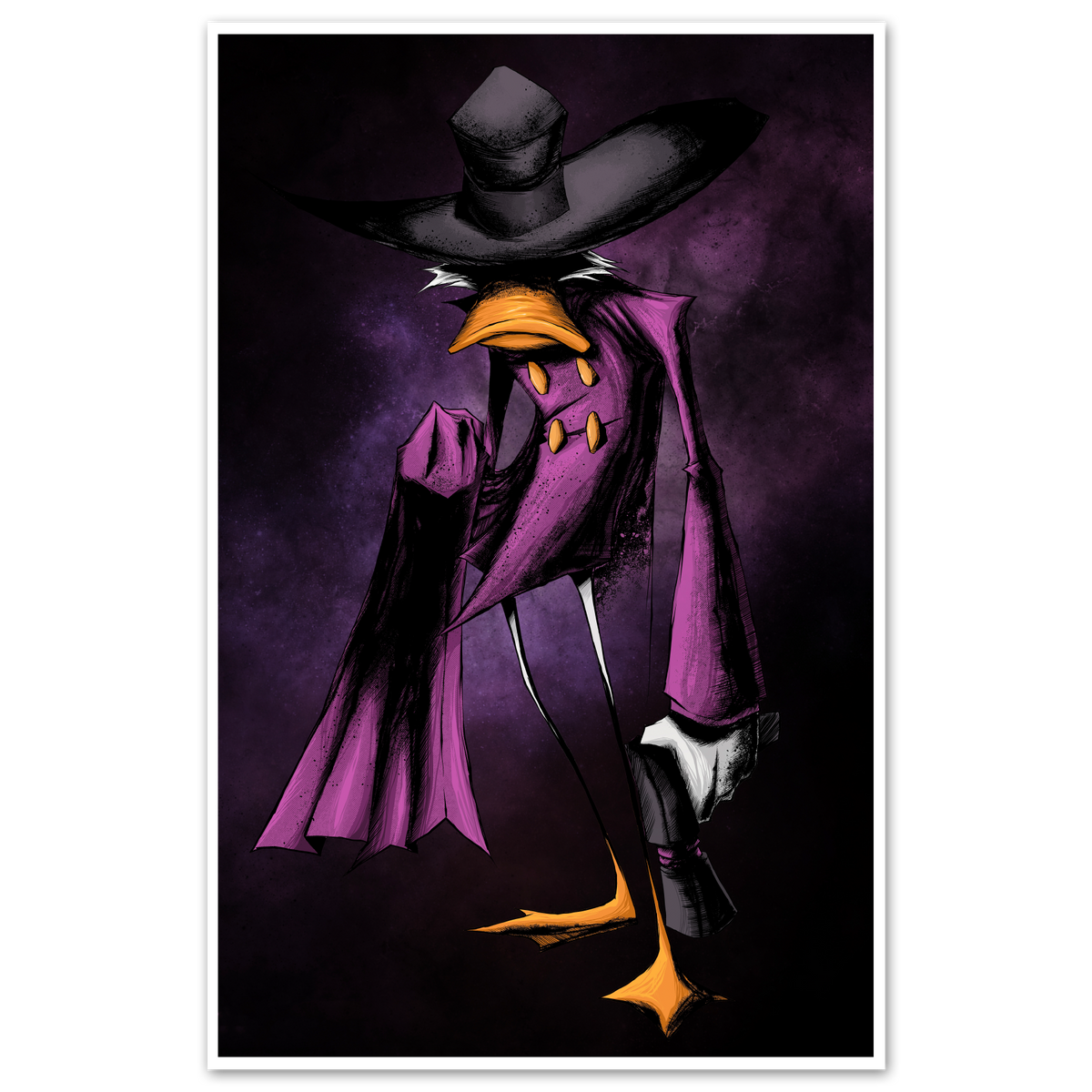 Darkwing Duck Print