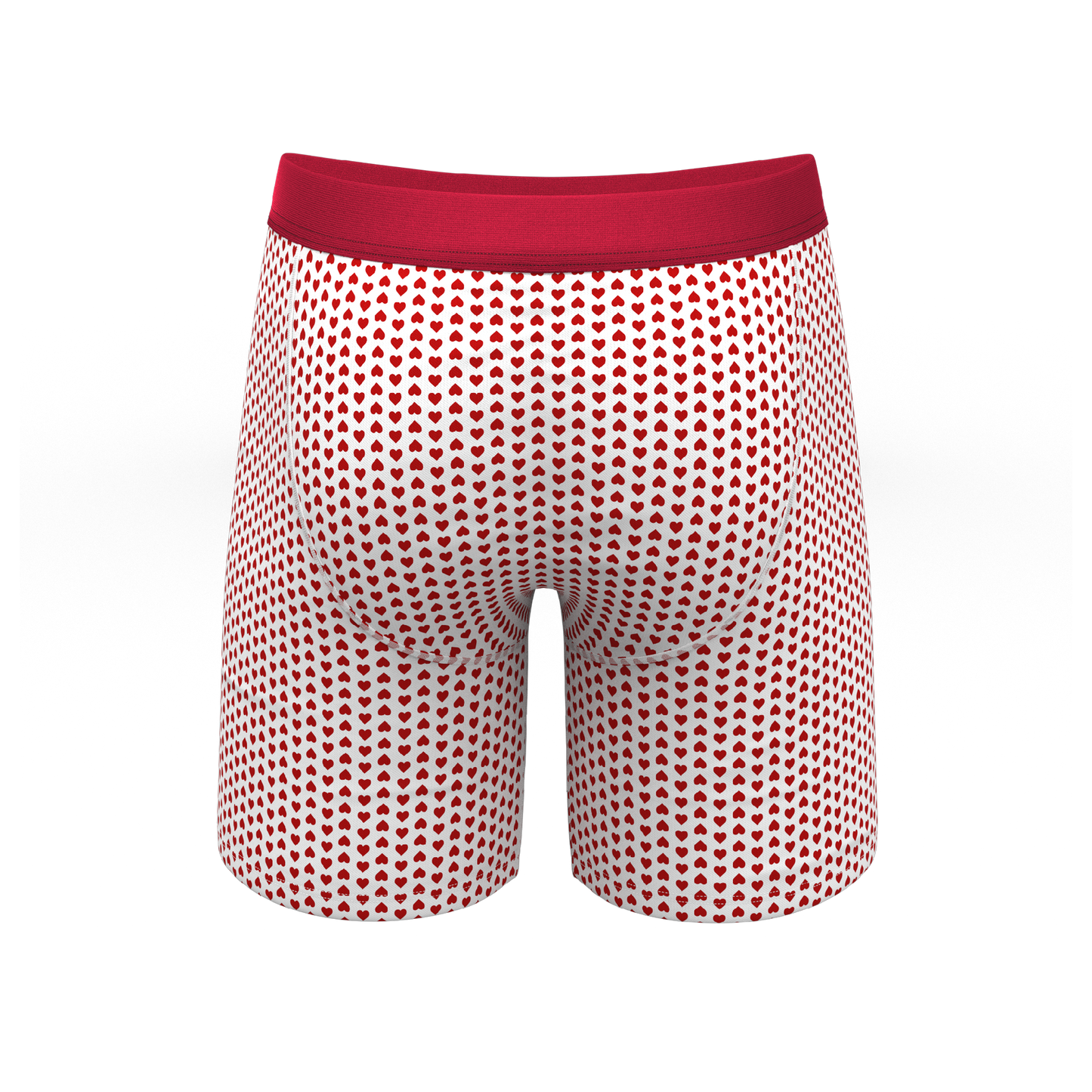 The Date Night | Valentine's Day Bow Long Leg Ball Hammock® Pouch Underwear With Fly