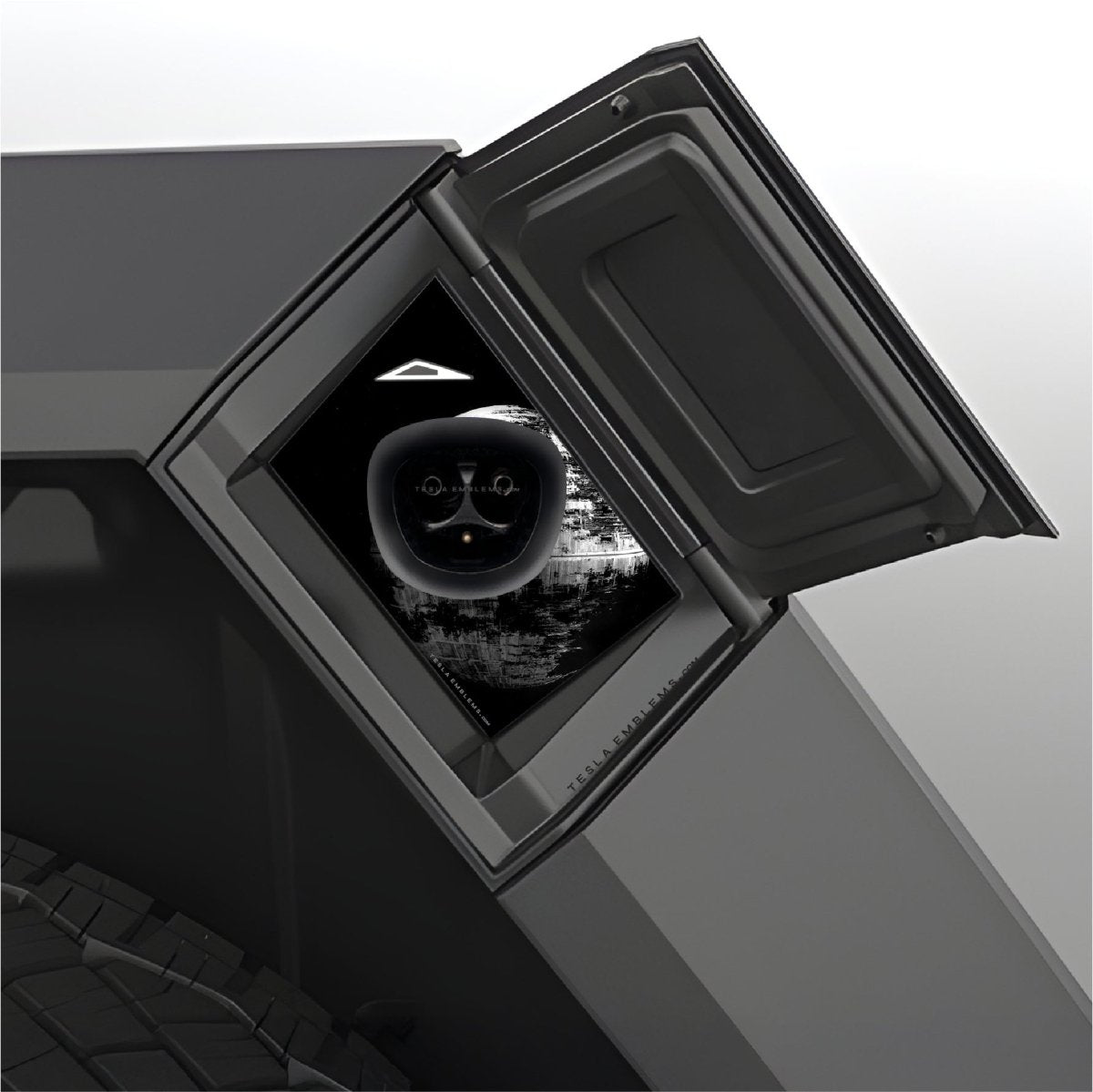 Death Star Tesla Charge Port Wrap | Cybertruck