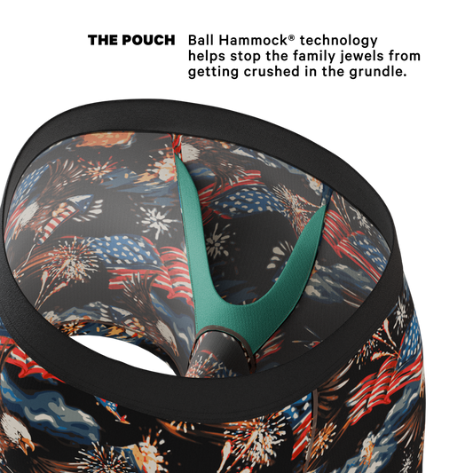 The Declaration | Americana Eagles Ball Hammock® Pouch Underwear