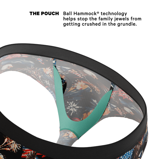 The Declaration | Americana Eagles Ball Hammock® Pouch Underwear Briefs