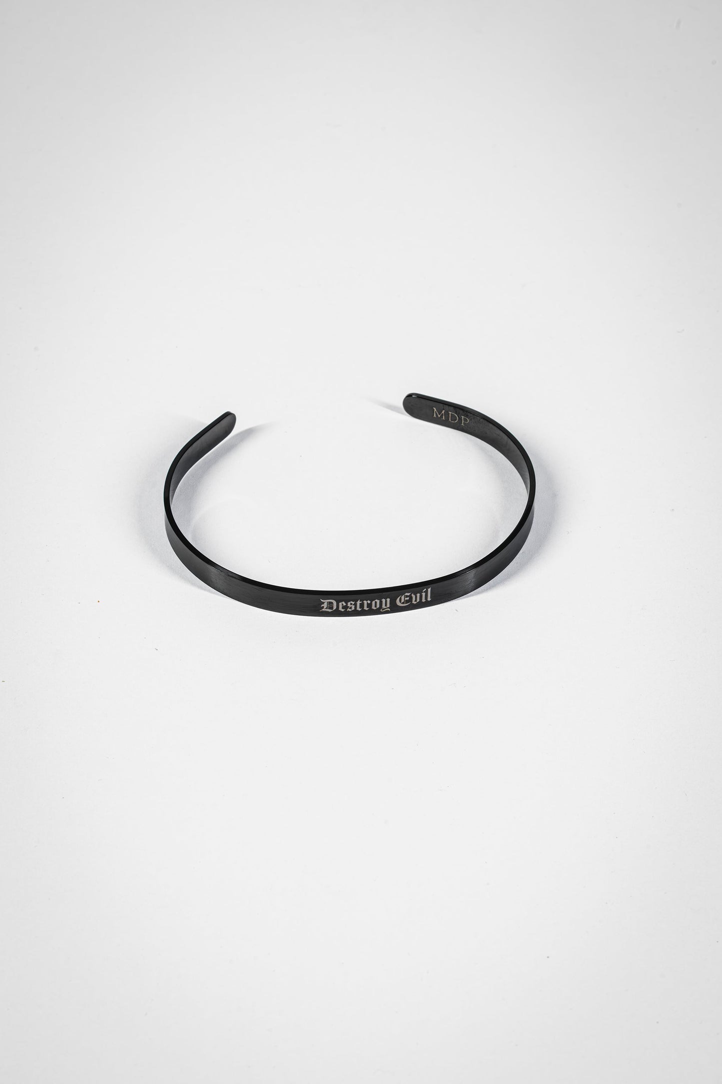 Destroy Evil Stainless Steel Cuff