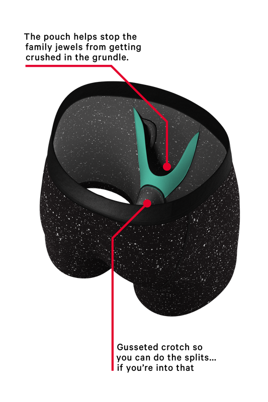 The Discotheque | Disco Ball Hammock® Pouch Underwear With Fly