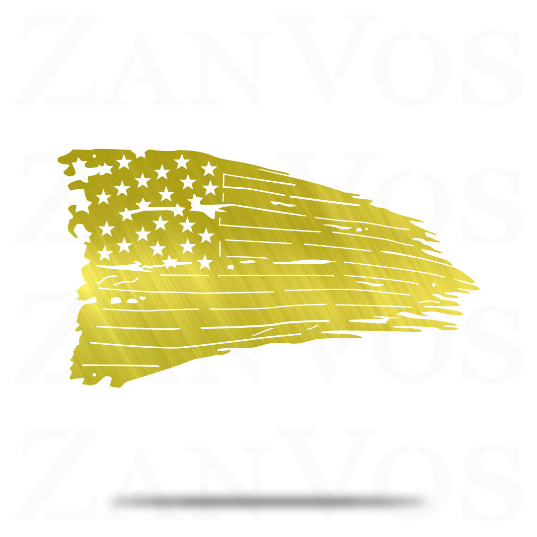 Distressed American Flag