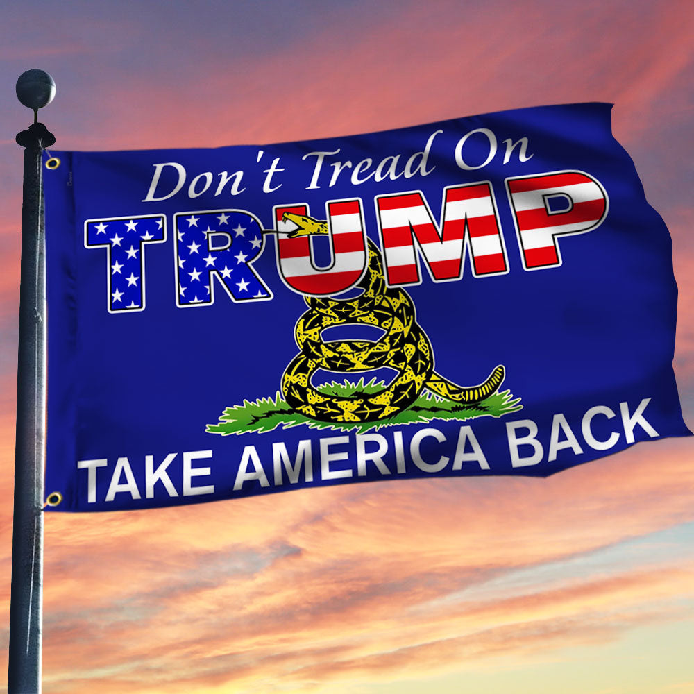 Don’t Tread On Trump Flag - 1023