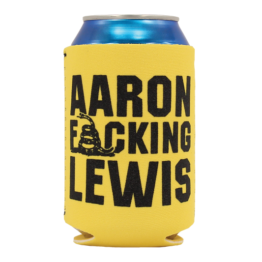 Aaron Lewis "Don't Tread On Me" Koozie (Yellow)