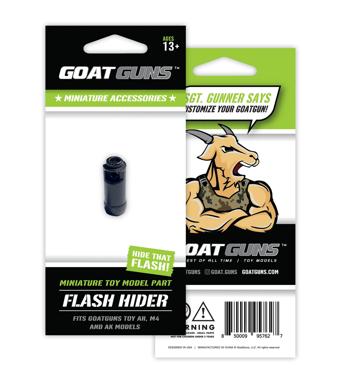 Goat Guns Miniature Toy Model Flash Hider