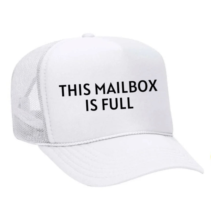 This Mailbox Is Full Trucker Hat