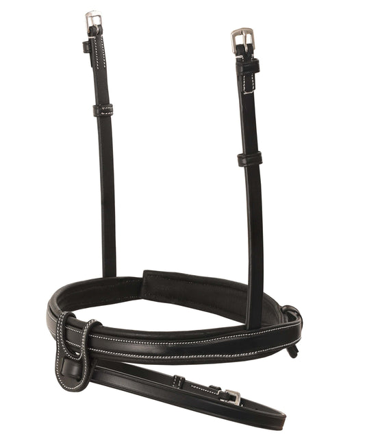 Replacement Noseband of ExionPro Fully Padded Snaffle Bridle with U Shaped Detachable Flash