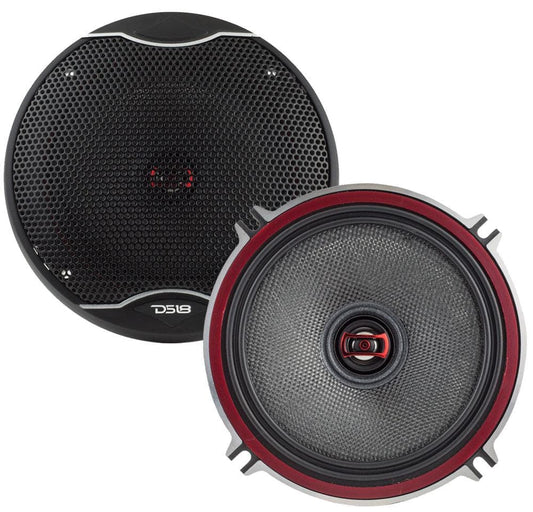 EXL 5.25" 2-Way Coaxial Speaker with Fiber Glass Cone | 80W RMS 3-Ohm