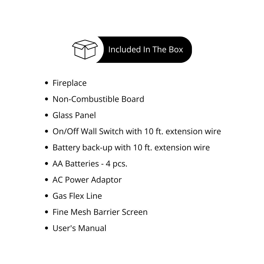 Empire Boulevard SL: 30-Inch Wall Mounted/Recessed Ventless Gas Fireplace