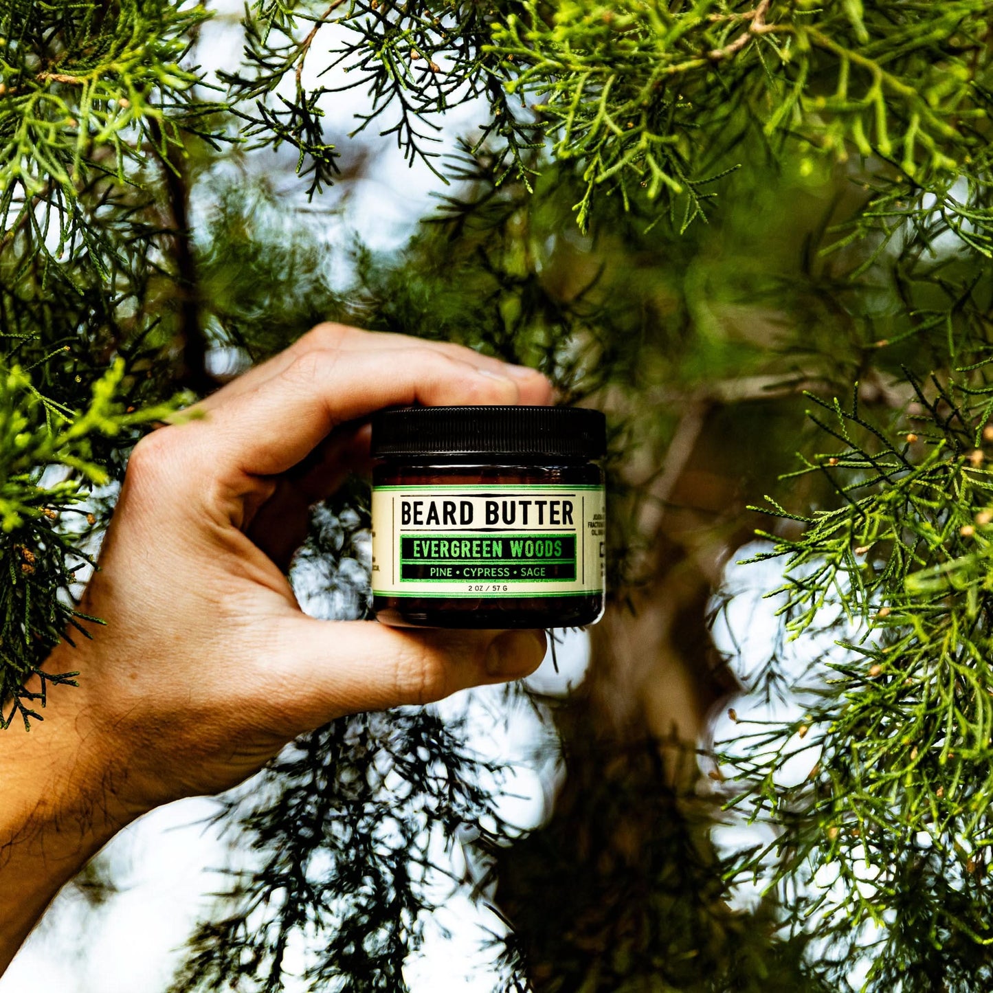 Evergreen Woods Beard Butter - Pine, Cypress, Sage