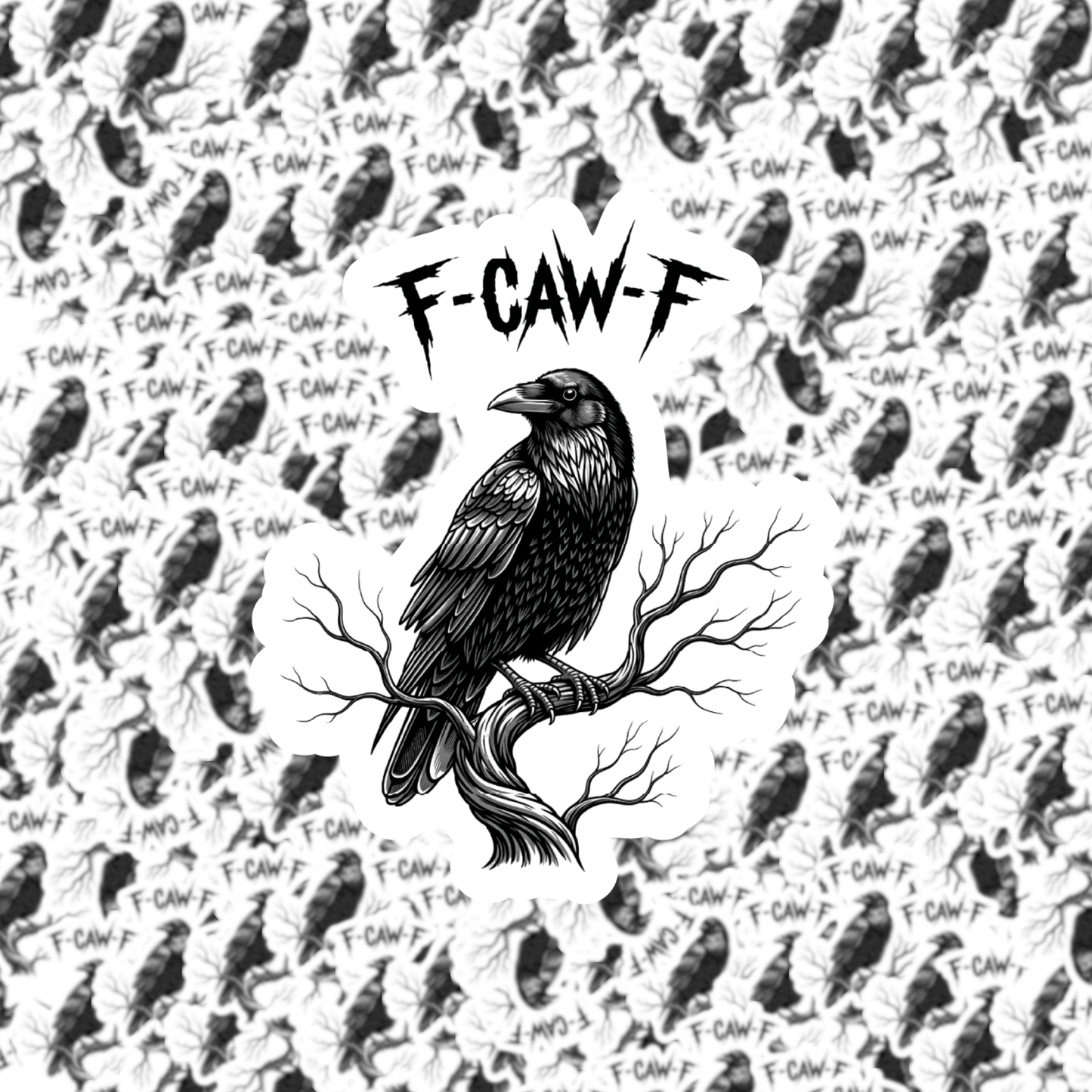 F-CAW-F Sticker