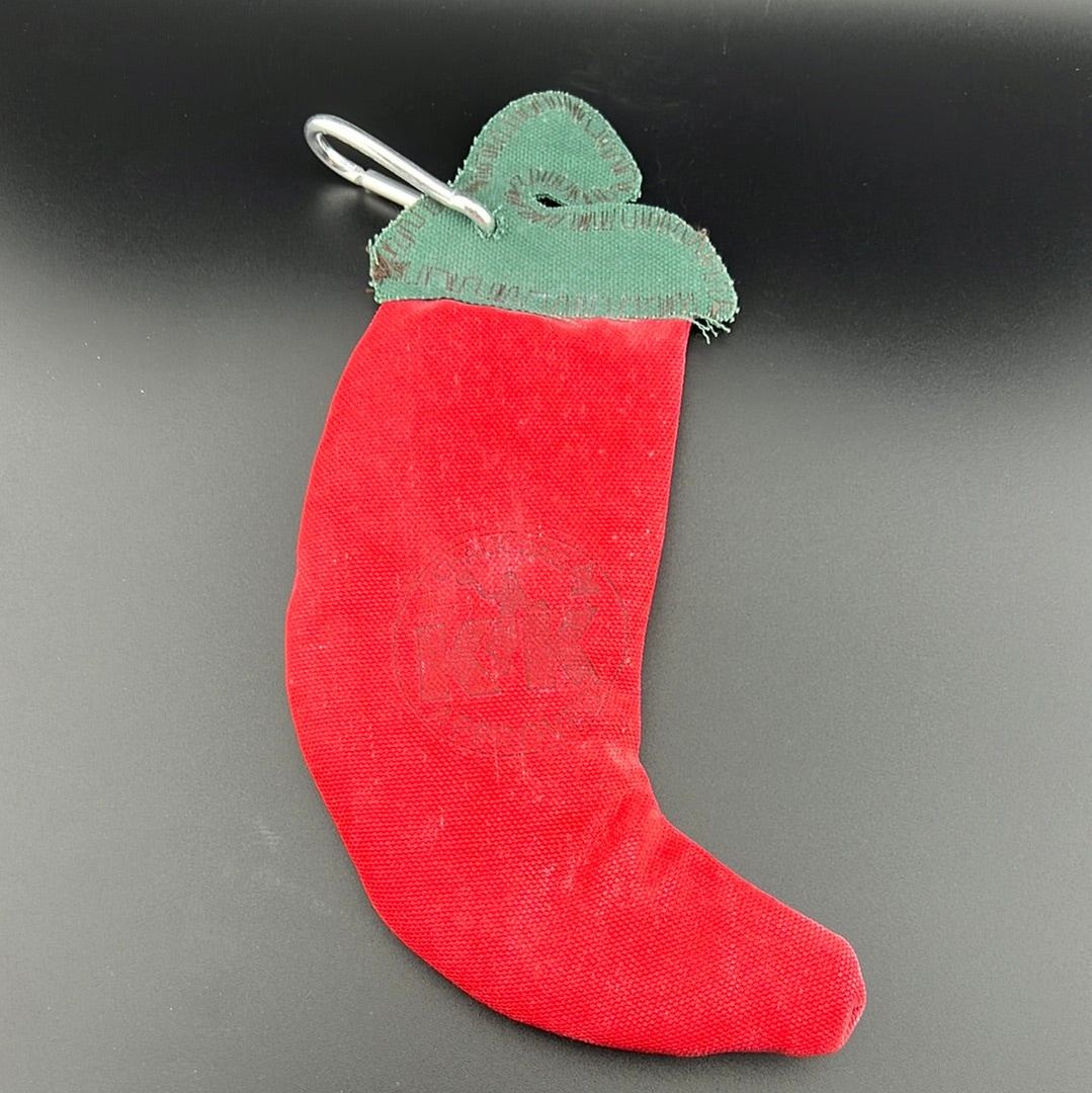 Chili Pepper Chalk Bag with Carabiner - KK x RAD Grip Enhancer