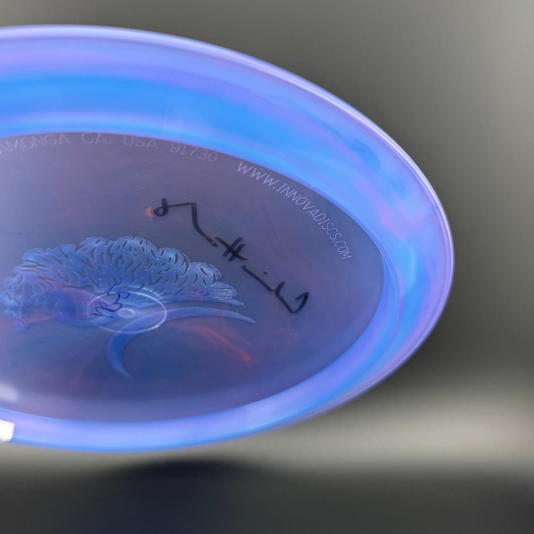 Swirly Champion Firebird *Signed* - Calvin Heimburg Eclipse Logo