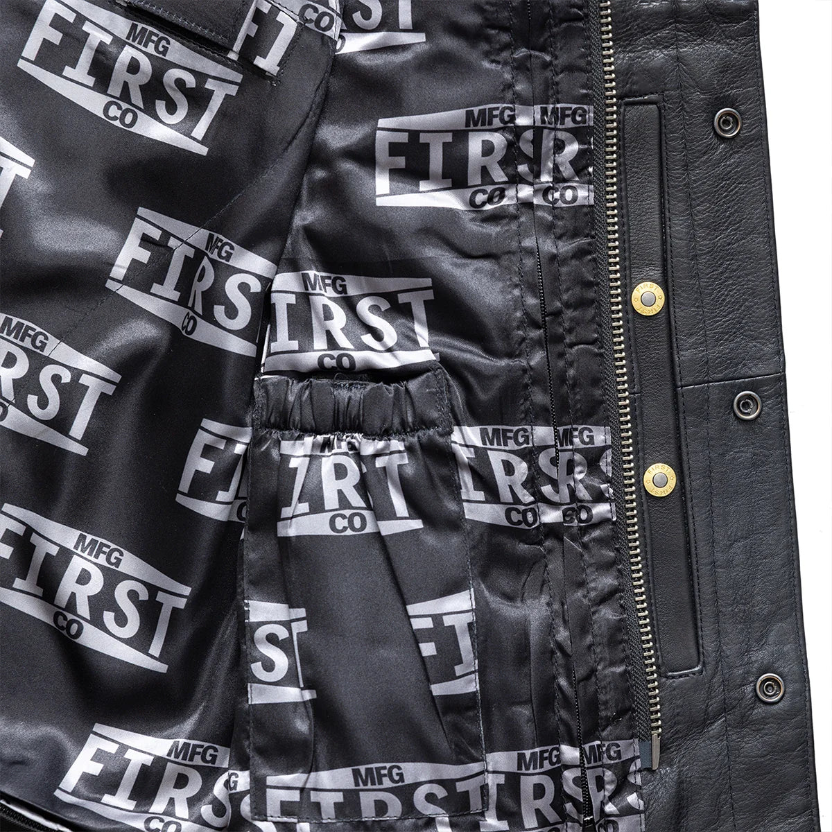 FMCo Men's Signature Leather Vest