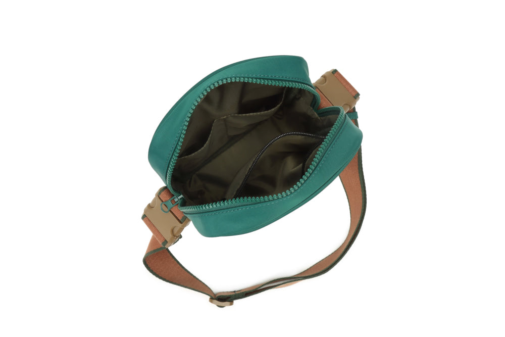 Martha | Forest Nylon + Webbed Strap