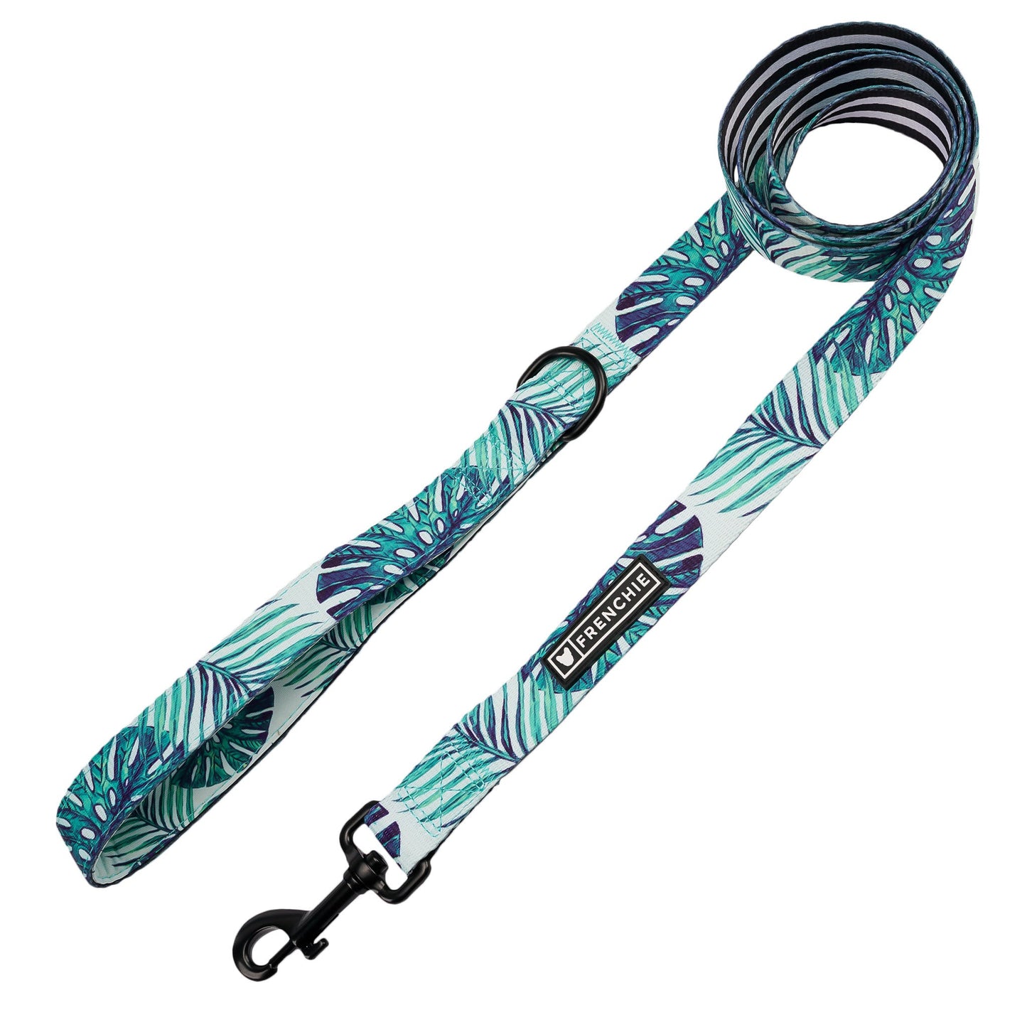 Frenchie Comfort Leash - Beverly Palms (Green)