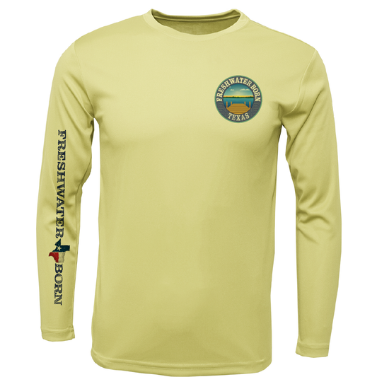 College Station Freshwater Born Boy's Long Sleeve UPF 50+ Dry-Fit Shirt