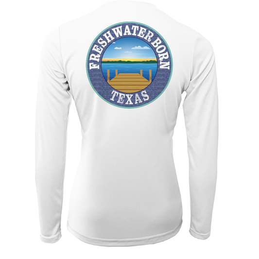 Texas A&M Edition Freshwater Born Women's Long Sleeve UPF 50+ Dry-Fit Shirt