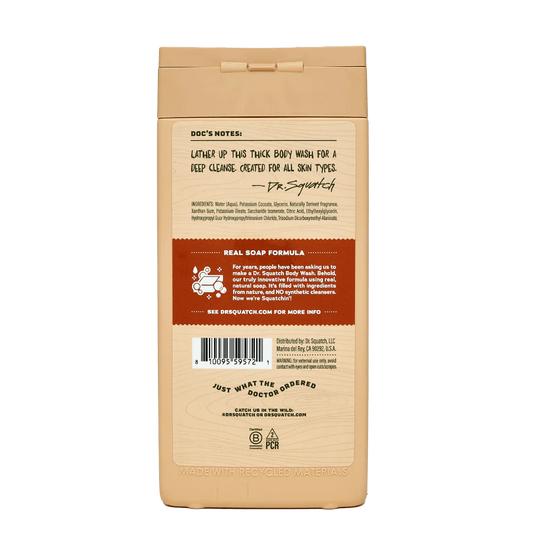 Wood Barrel Bourbon 14oz Body Wash