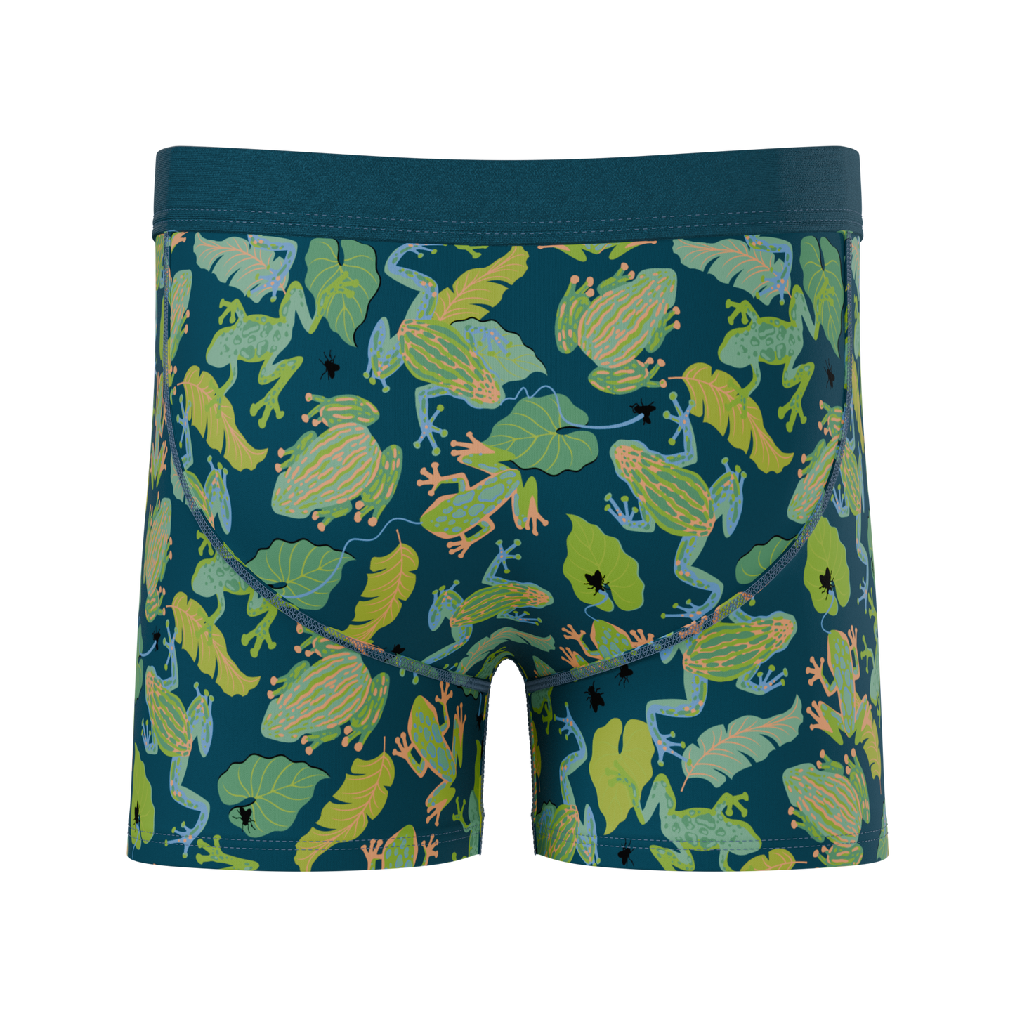 The Frog House | Tropical Frogs Youth Boxer Briefs