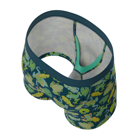 The Frog House | Tropical Frogs Boy's Boxer Briefs