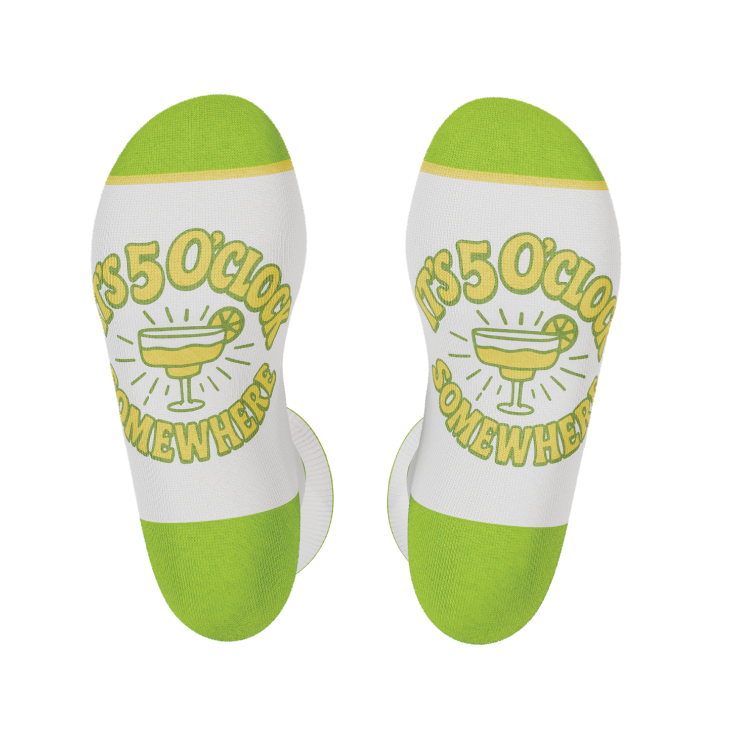 The Frozen Concoction | Shinesty x Margaritaville® Heel Hammock™ Crew Socks