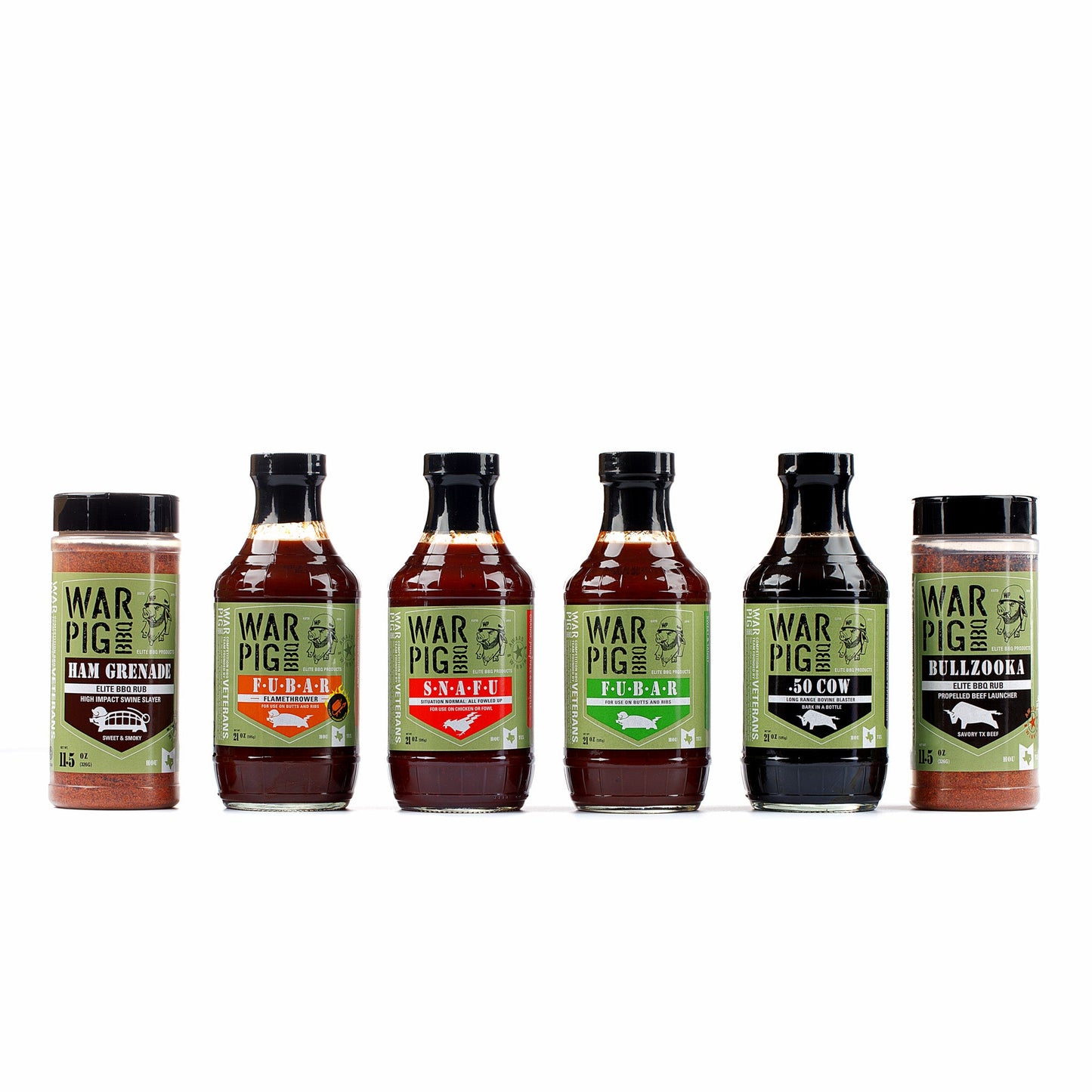 Full Battle Rattle 6 Pack Combo