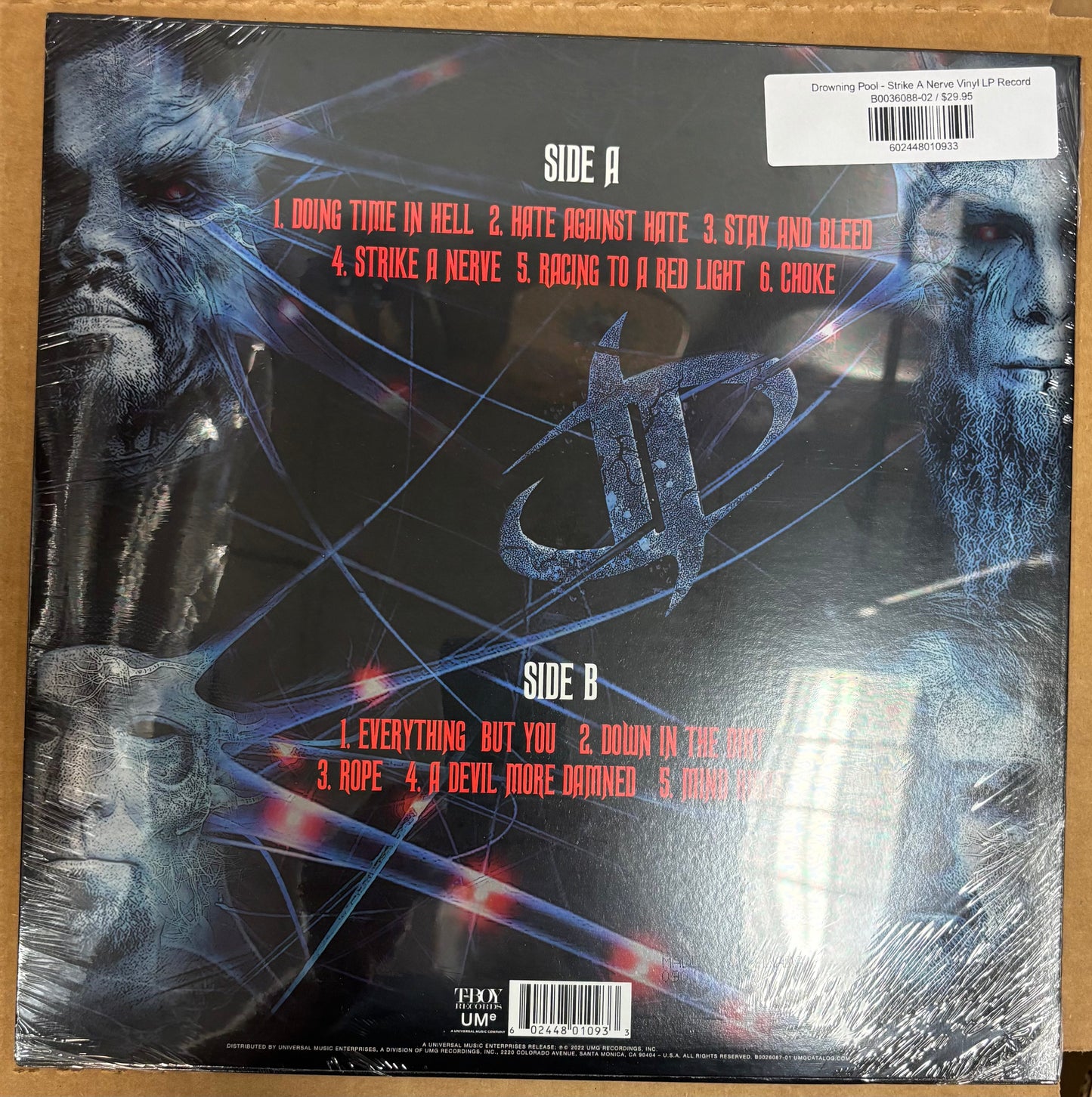 Drowning Pool - Strike A Nerve Vinyl LP Record