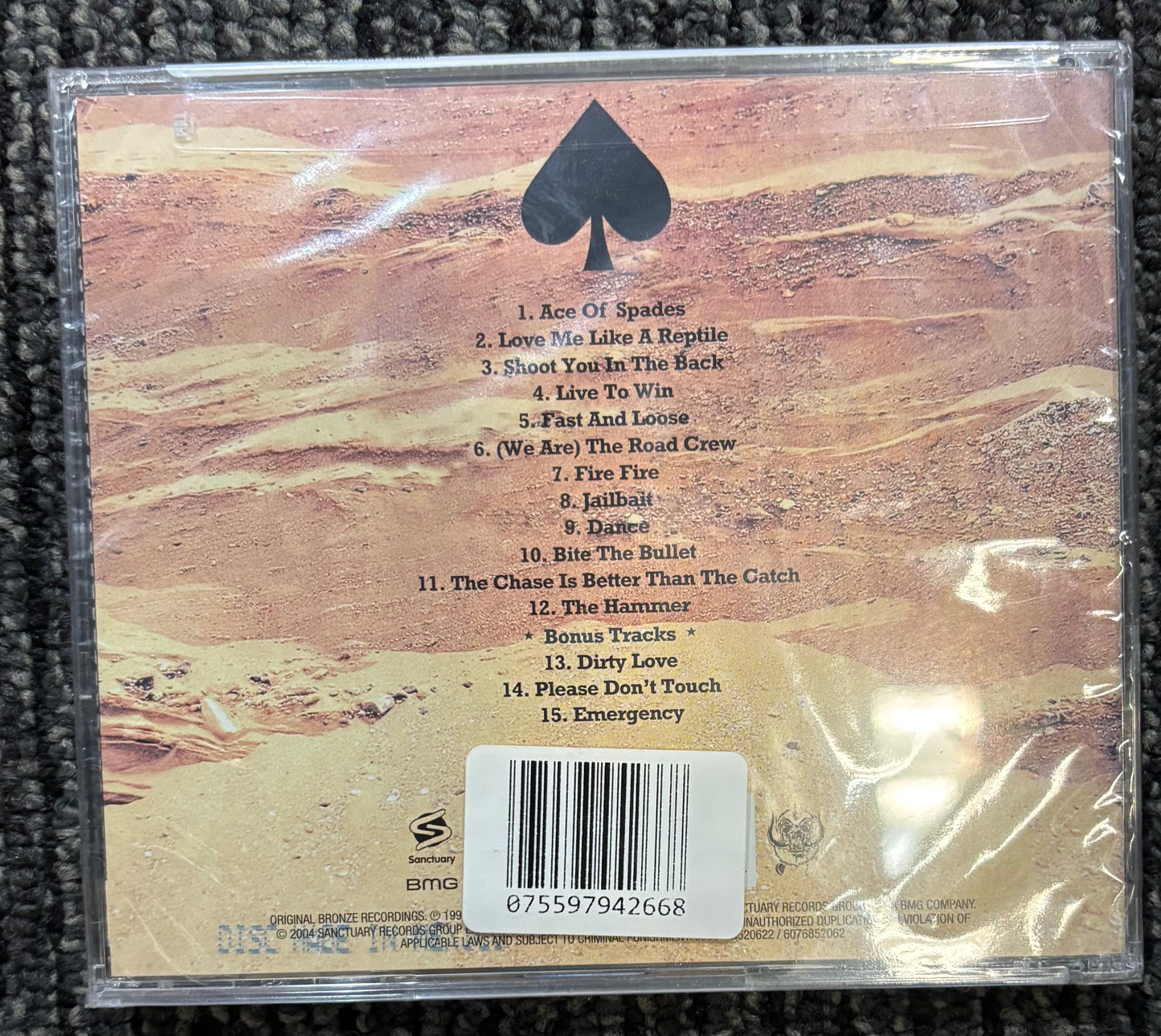 Motörhead – Ace Of Spades CD