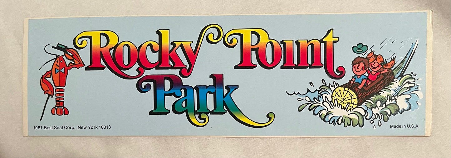 Rocky Point Park Bumper Sticker