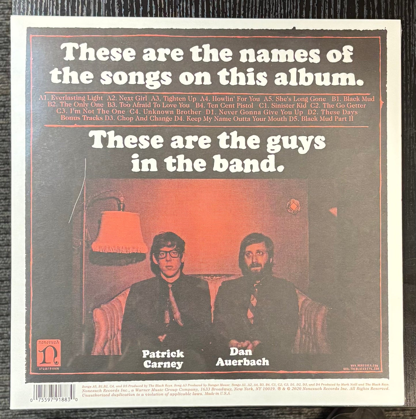 Black Keys - Brothers 2x Vinyl LP Record
