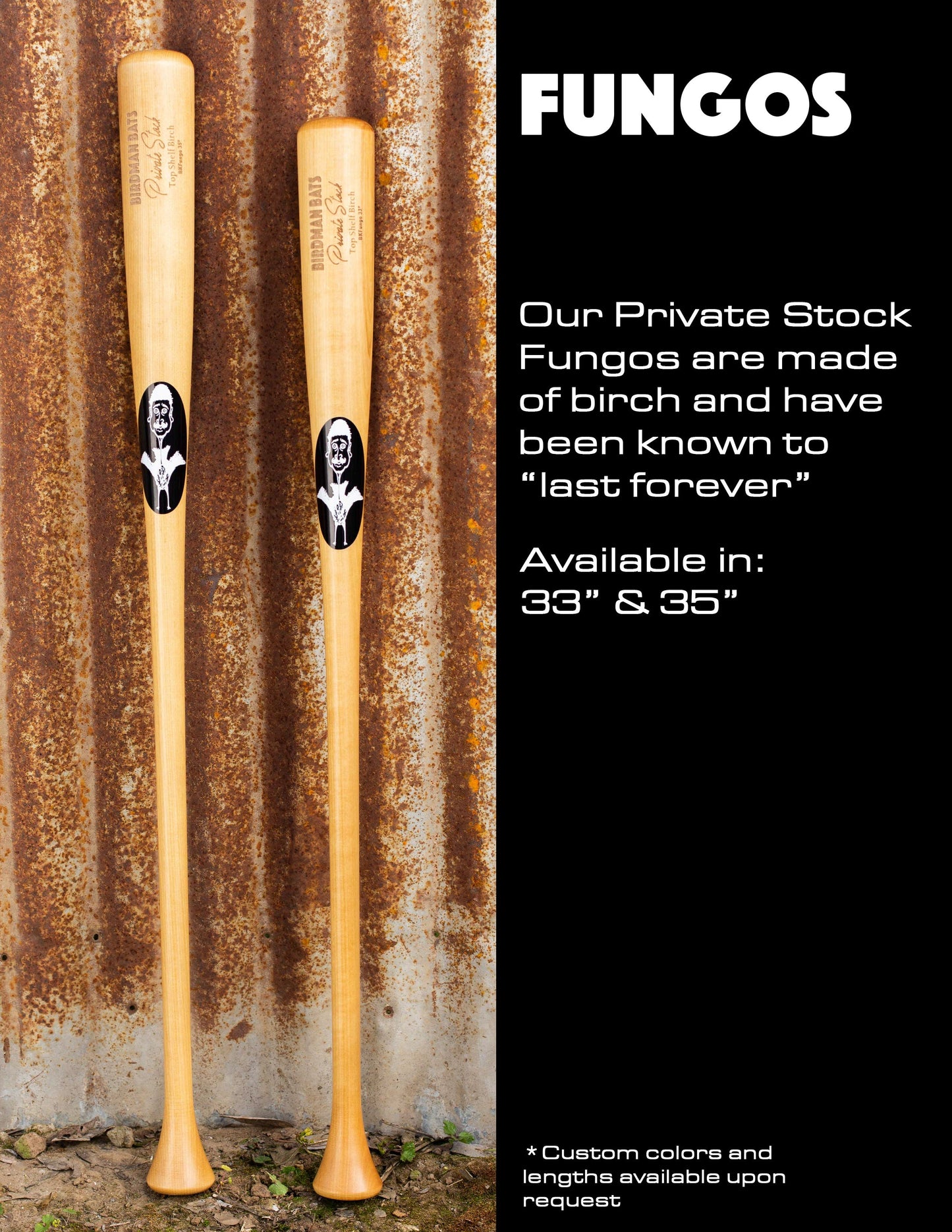 Private Stock Bomb Knob Fungo