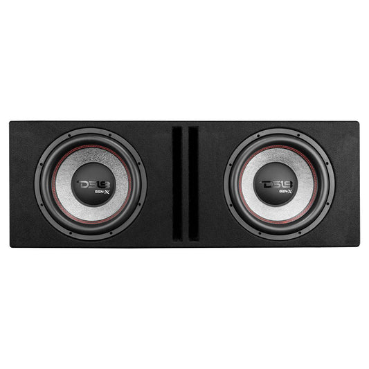 Dual 12" Loaded Subwoofer Ported Enclosure With GEN-X124D 900 Watts RMS