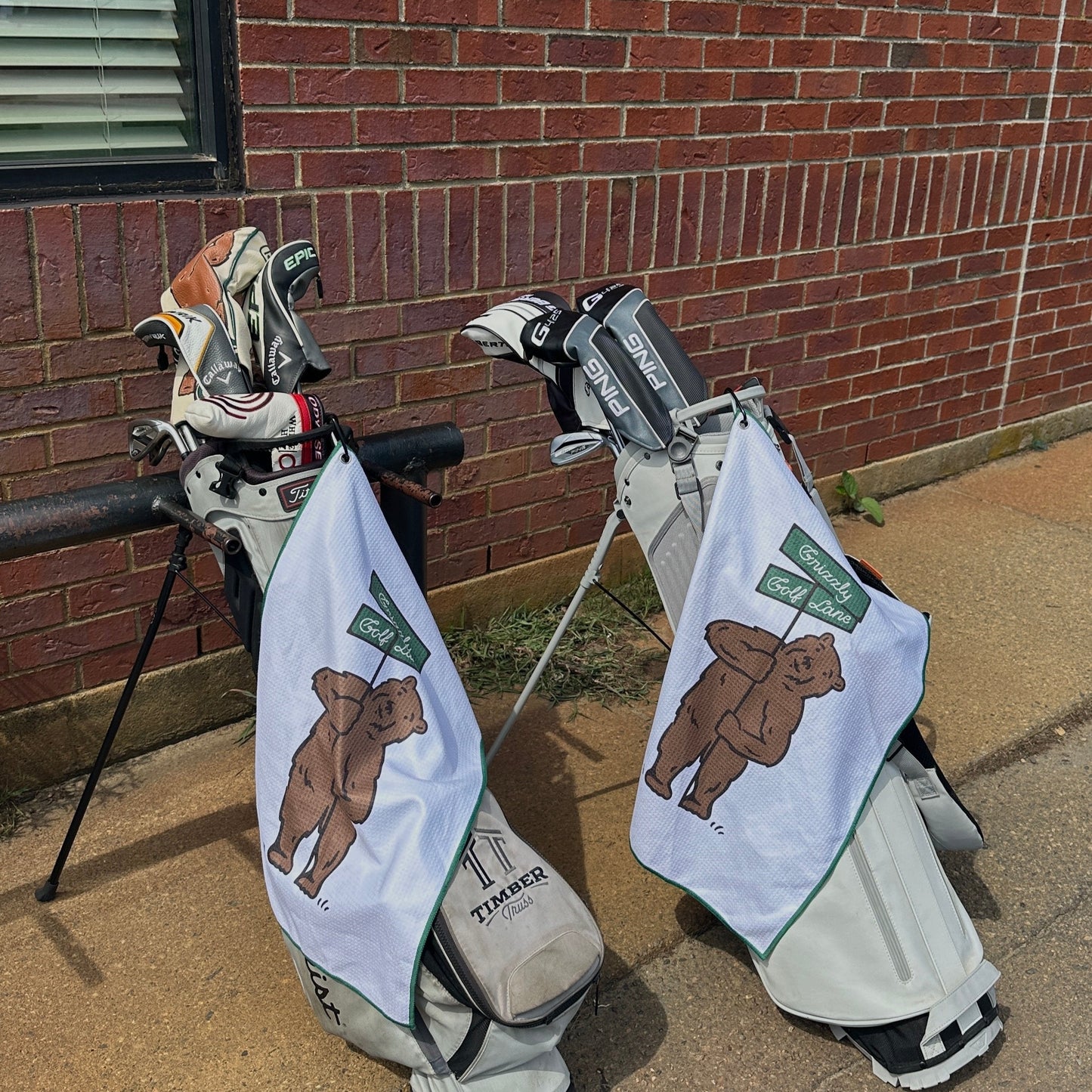 Grizzly Golf Microfiber Towel