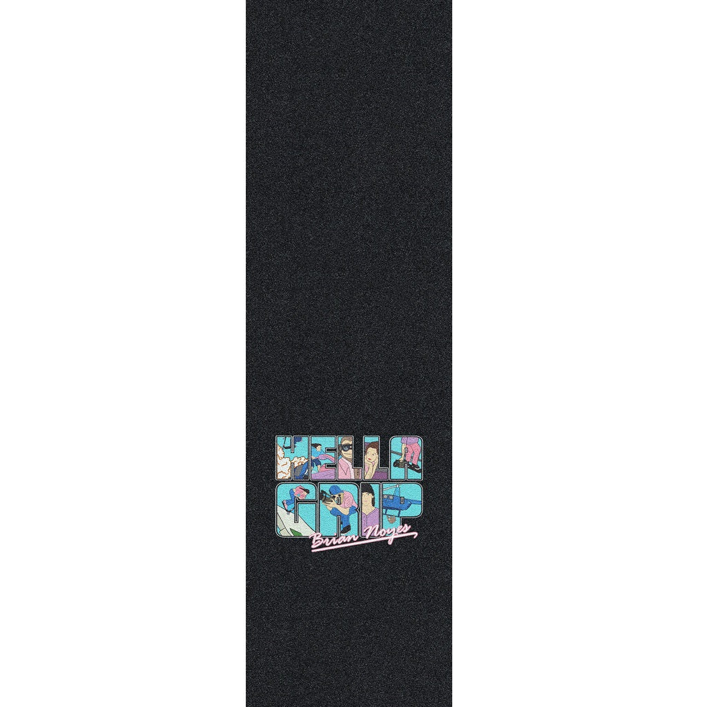Hella Grip Classic GripTape 7″x24″ - Brian Noyes Signature (Stacked)
