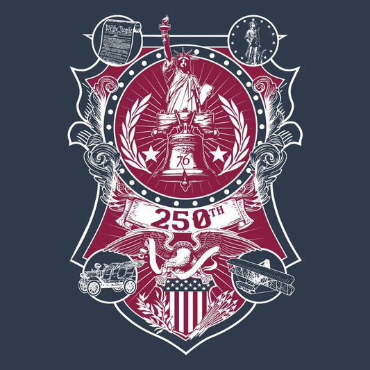 250th Commemorative T-Shirt - Midnight Navy