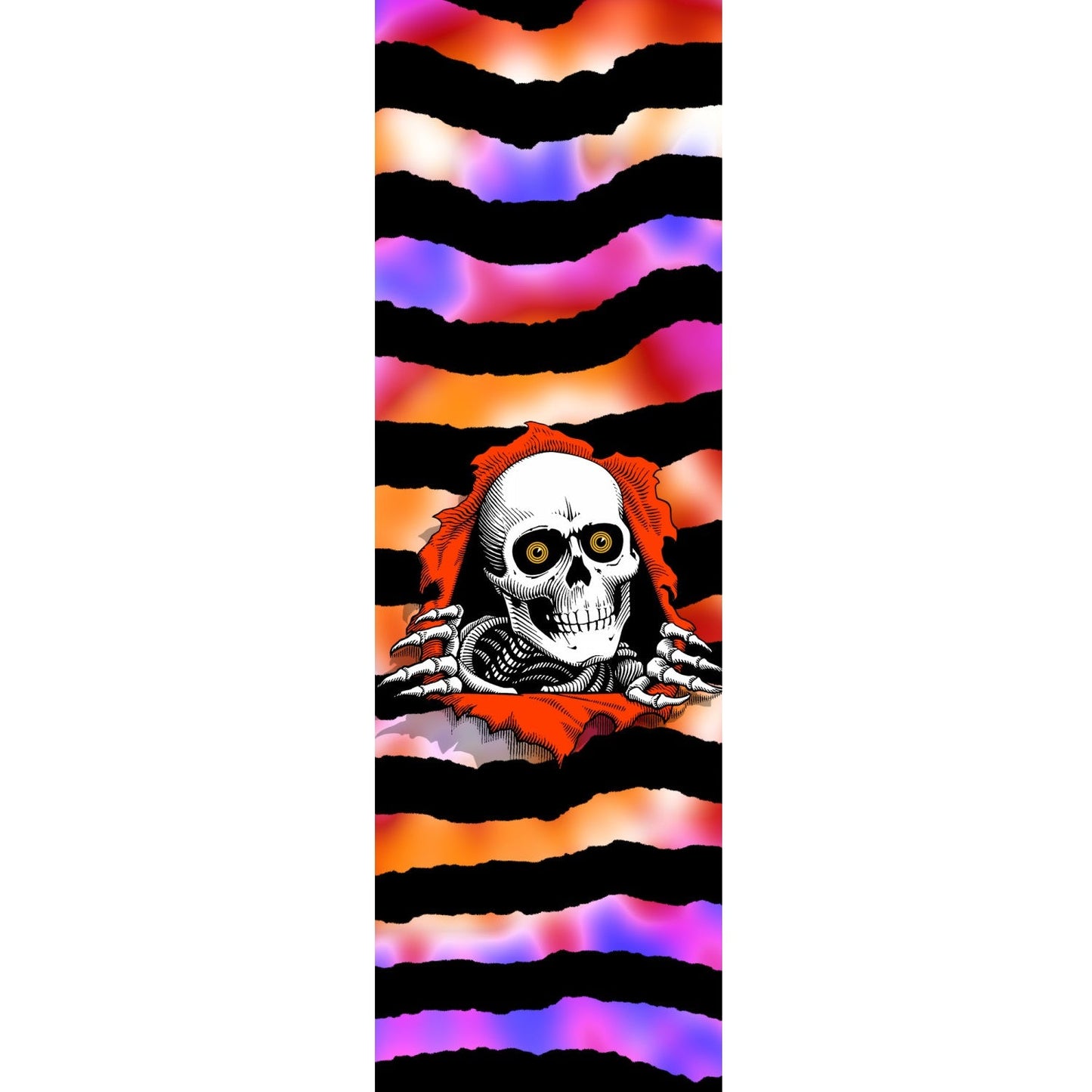 Powell Peralta Ripper Tie-Dye 02 Griptape - 10.5″x33″ White