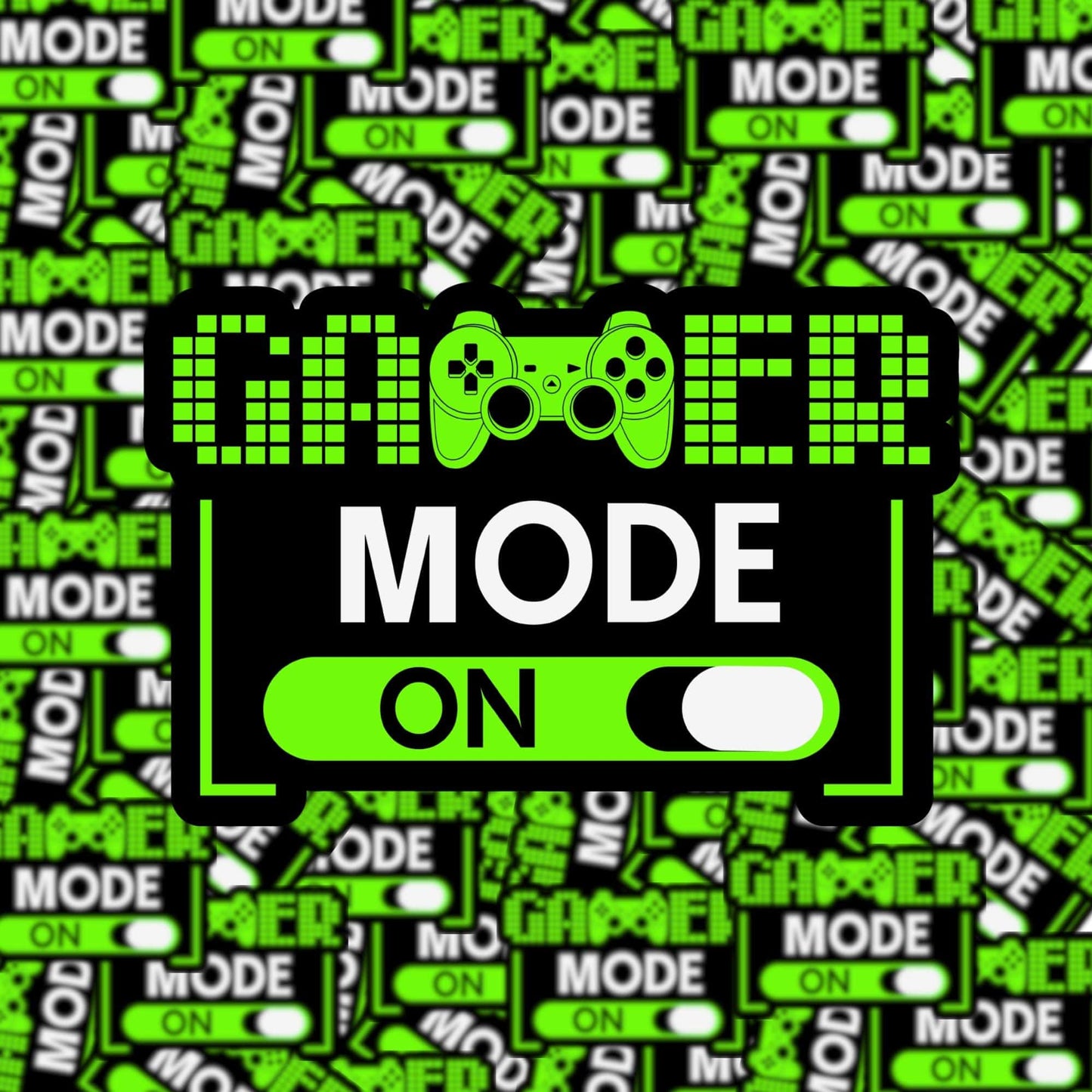 Gamer Mode On Sticker